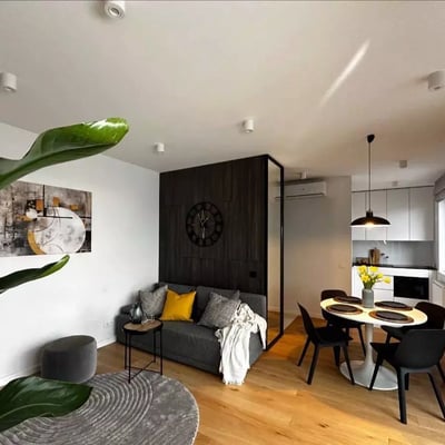 Long-term rental, Warsaw, Wilanów: 2-room apartment 45 m²