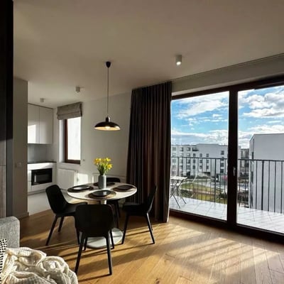 Long-term rental, Warsaw, Wilanów: 2-room apartment 45 m²