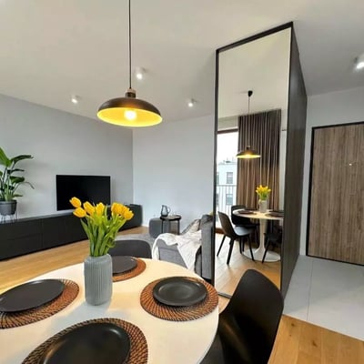 Long-term rental, Warsaw, Wilanów: 2-room apartment 45 m²