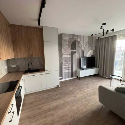 Long-term rental, Warsaw, Praga-Północ: 2-room apartment 34 m²