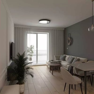 Long-term rental — 2-room apartment 44 m² in Warsaw, Praga-Południe