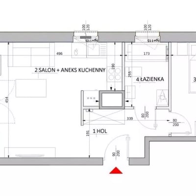 Долгосрочная аренда 2-комнатной квартиры в Варшаве, район Ursus, ул. Kompanii AK „Goplana”