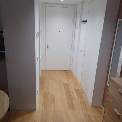 Long-term rental of a 2-rooms apartment in the premium residential complex "Sakura Park", New Belgrade