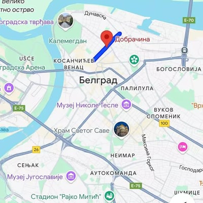 Long-term rental of a 3-bedroom apartment in the city center, Belgrade