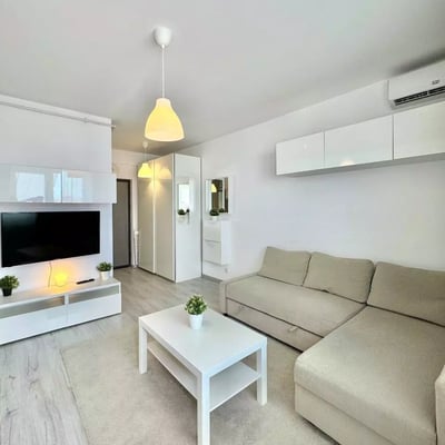 Long-term rental of a studio with a balcony in Bucharest, "Militari Residence" complex, Weiner Palada 49 Street