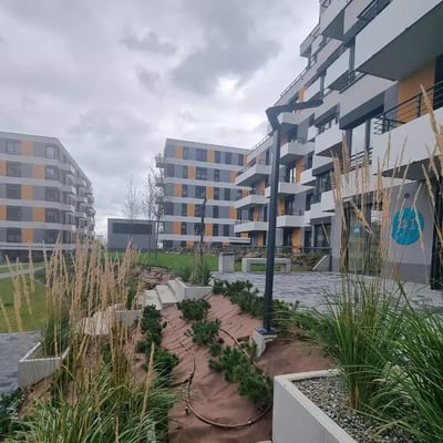 Long-term rental of a 2-rooms apartment in Kraków, Prądnik Biały district, ul. Stefana Banacha