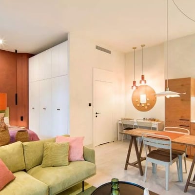 Long-term rental of a 1-room apartment in Kraków, Kazimierz district, ul. Św. Sebastiana