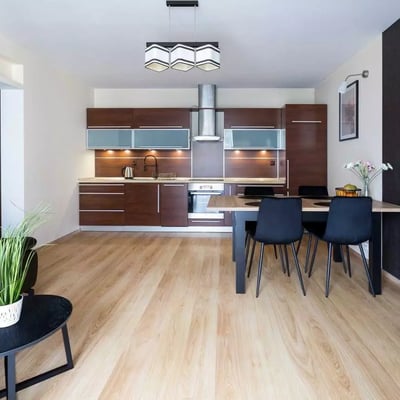 Long-term rental of a 3-rooms apartment in Kraków, Podgórze district