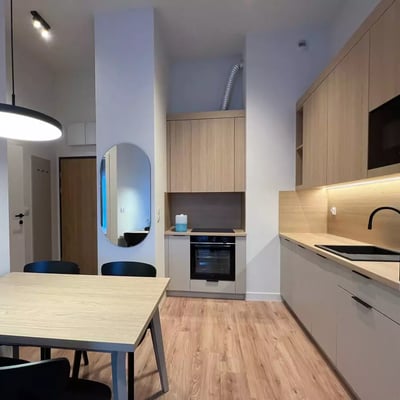 Long-term rental of a 2-rooms apartment in Wrocław, st. Michalczyka 1