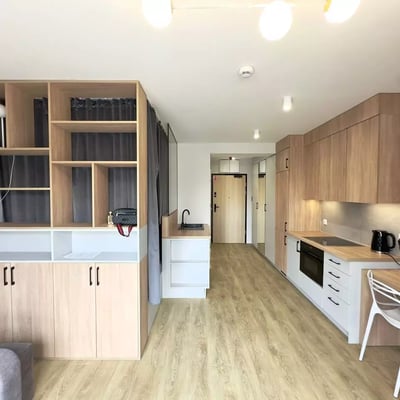 Long-term rental of a 1-bedroom apartment in Wrocław, st. Partynicka 5