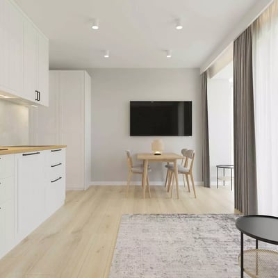 Long-term rental of an apartment in Kraków, Ruczaj district, st. Czerwone Maki