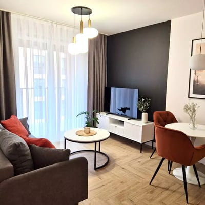 Long-term rental of a 2-bedroom apartment in Kraków, Łagiewniki-Borek Fałęcki district, st. Fredry