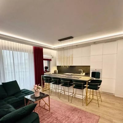 Long-term rental of a 3-bedroom apartment 72 m2 in Warsaw, Mokotów district