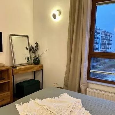 Long-term rental of a 3-rooms apartment 54 m2 in Warsaw, Wola district