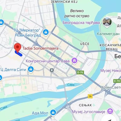 Long-term rental of a 2-room apartment in New Belgrade