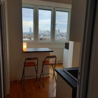 Long-term rental of a 1-room apartment in Ružinov district, Bratislava, Slovakia