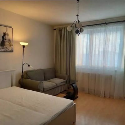 Long-term rental of a 1-room apartment in Ružinov district, Bratislava, Slovakia