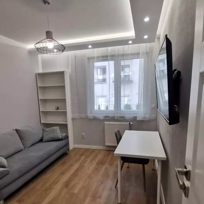 Long-term rental of a 2-room apartment in Kraków, Podgórze district, Poland