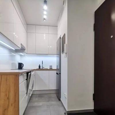 Long-term rental of a 2-room apartment in Kraków, Podgórze district, Poland