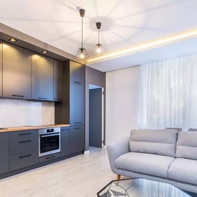 Long-term rental of a 2-rooms apartment in Kraków, Stare Podgórze district, Poland