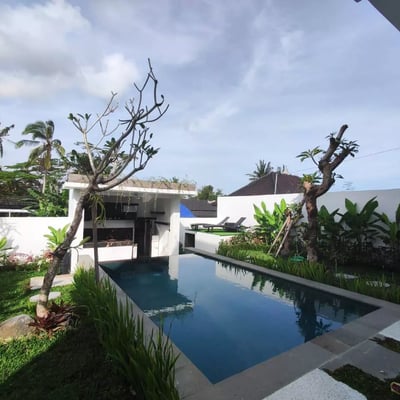Long-term rental of a new 2br villa in Ubud, Singapadu area, Bali
