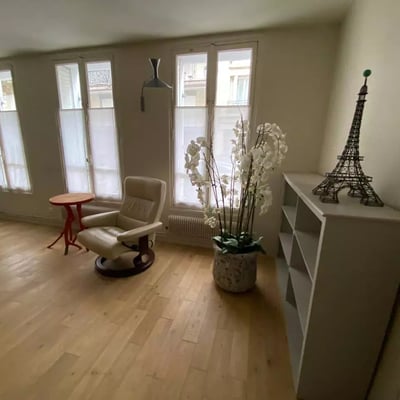 Long-term rental of a 2-rooms apartment in Paris, Trocadéro, France