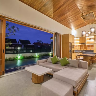 Long-term rental of a modern villa in Ubud, Lodtundoh, Bali, Indonesia