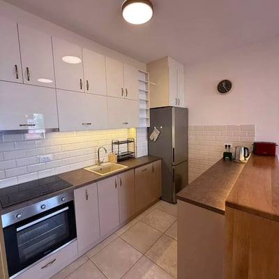 Long-term rental of a 2-rooms apartment in Belgrade, city center, Serbia