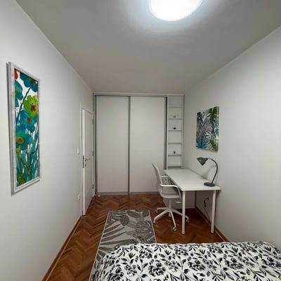 Long-term rental of a new 2-rooms apartment in central Belgrade, near Kalemegdan Fortress, Serbia