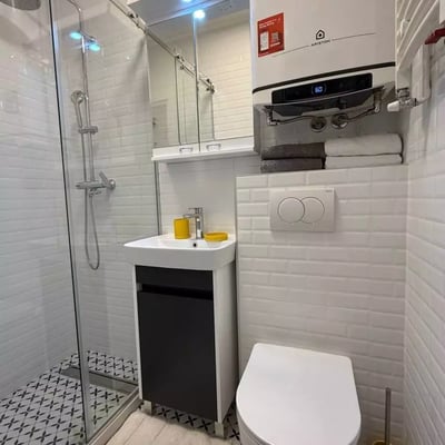 Long-term rental of a new 2-rooms apartment in central Belgrade, near Kalemegdan Fortress, Serbia