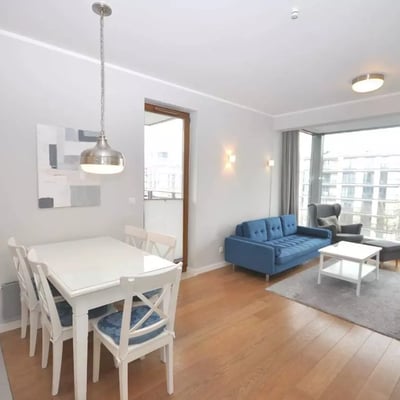 Long-term rental of a 3-room apartment in Warsaw, Mokotów district, Poland