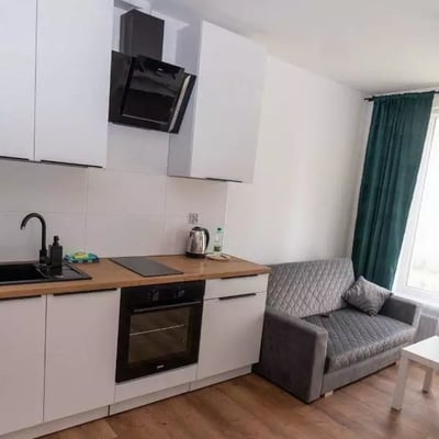 Long-term rental 21 m² high-standard apartment with 1 room and a courtyard in Prądnik Czerwony, Kraków