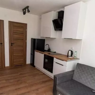 Long-term rental 21 m² high-standard apartment with 1 room and a courtyard in Prądnik Czerwony, Kraków