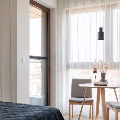 Long-term rental 31 m² high-standard apartment with 1 room, a balcony, and parking option in Prądnik Biały, Kraków