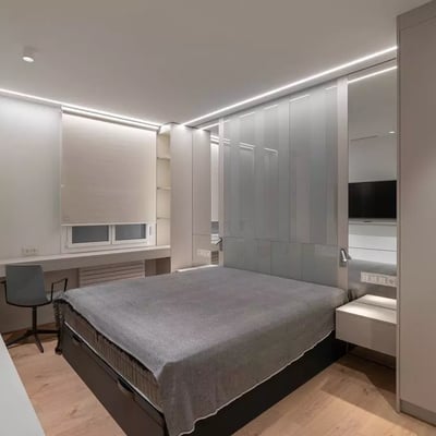 Spacious designer apartment for long-term rent with Sagrada Familia view in Barcelona