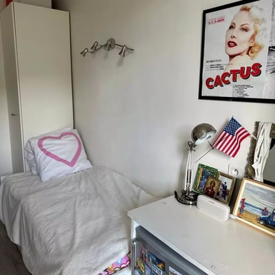 Long-term rental, studio with balcony, Montmorency Boulevard, Paris