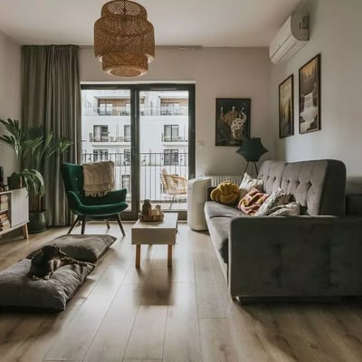 Долгосрочная аренда современной квартиры с спортзалом и спа, Вроцлав, Польша