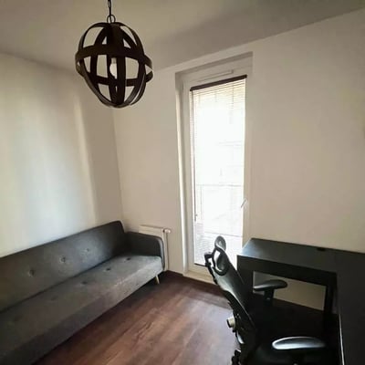 Long-term rental spacious apartment in a developing area, Kraków, Poland