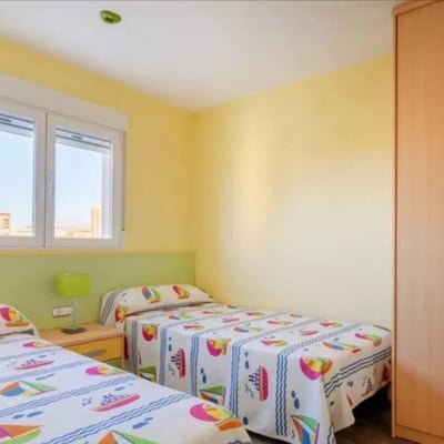 Long-term rental, beachfront apartment with sea view, El Campello, Spain