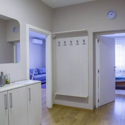 Long-term rental 2-room apartment in the center of Belgrade, Serbia