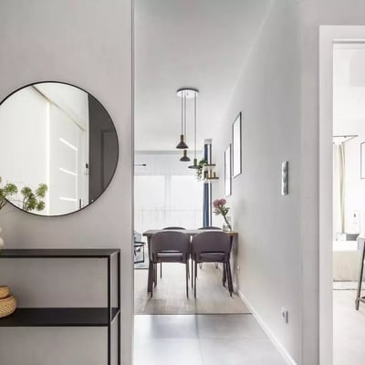 Long-term rental 2-room apartment in Mokotów, Warsaw, Poland