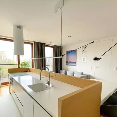 Long-term rental 2-room apartment in a gated complex, Mokotów, Warsaw