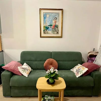 Long-term rental 2-bedroom apartment with balcony and parking in Courbevoie, France