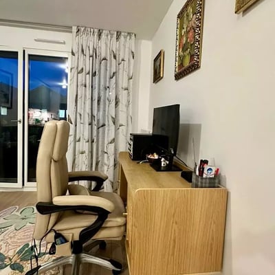 Long-term rental 2-bedroom apartment with balcony and parking in Courbevoie, France