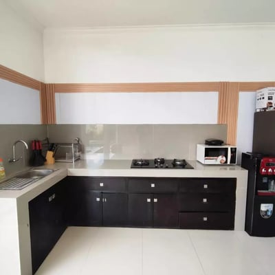 Long-term rental New villa with a gazebo and rice field view in, Ubud, Sayan, Indonesia