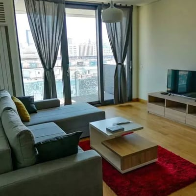 Long-term rental Two-room apartment in premium residential complex BW Residences, Belgrade