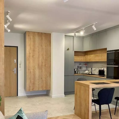 Long-term rental two-room apartment in Czyżyny, Kraków