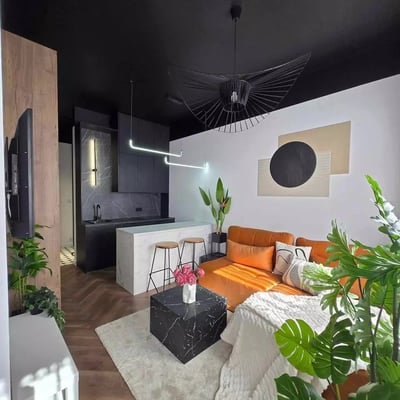 Long-term rental two-room apartment in Podgórze, Kraków