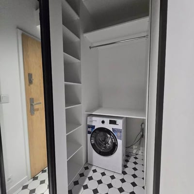 Long-term rental two-room apartment in Podgórze, Kraków