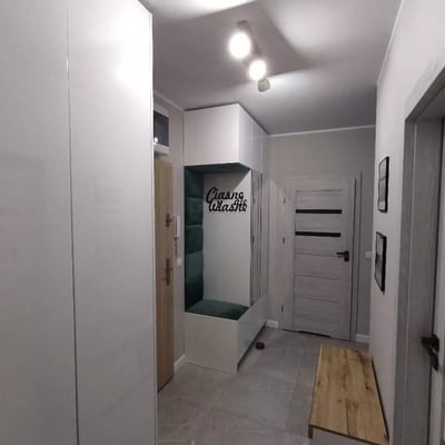 Long-term rental of a new 3-room apartment with parking and internet in Klecina, Wrocław